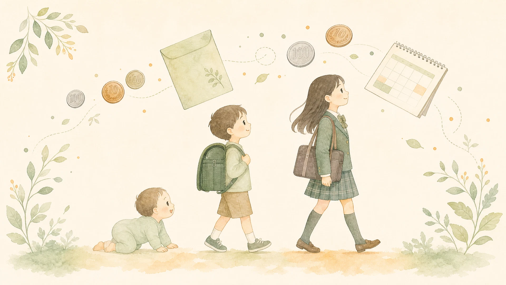 児童手当のイメージイラスト