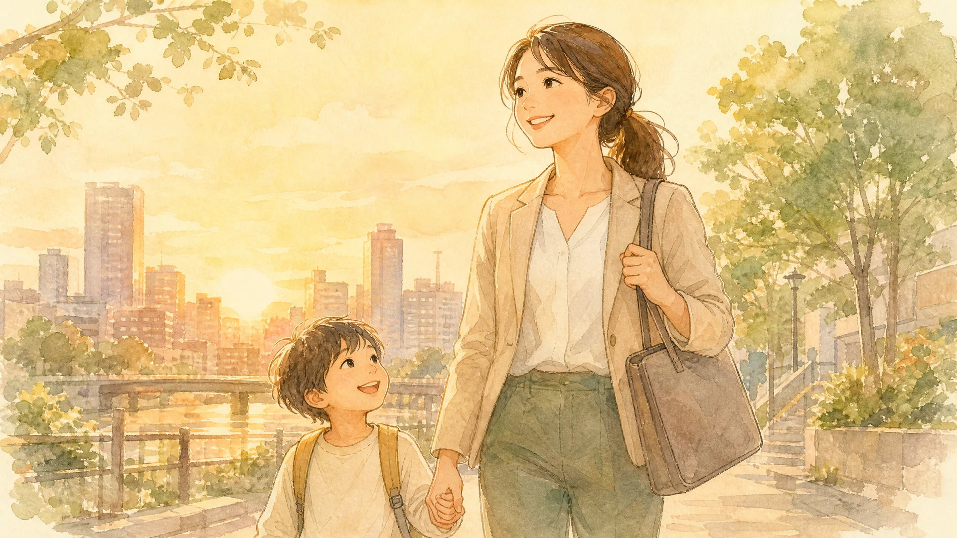 仕事探し・再就職ガイドのイメージイラスト