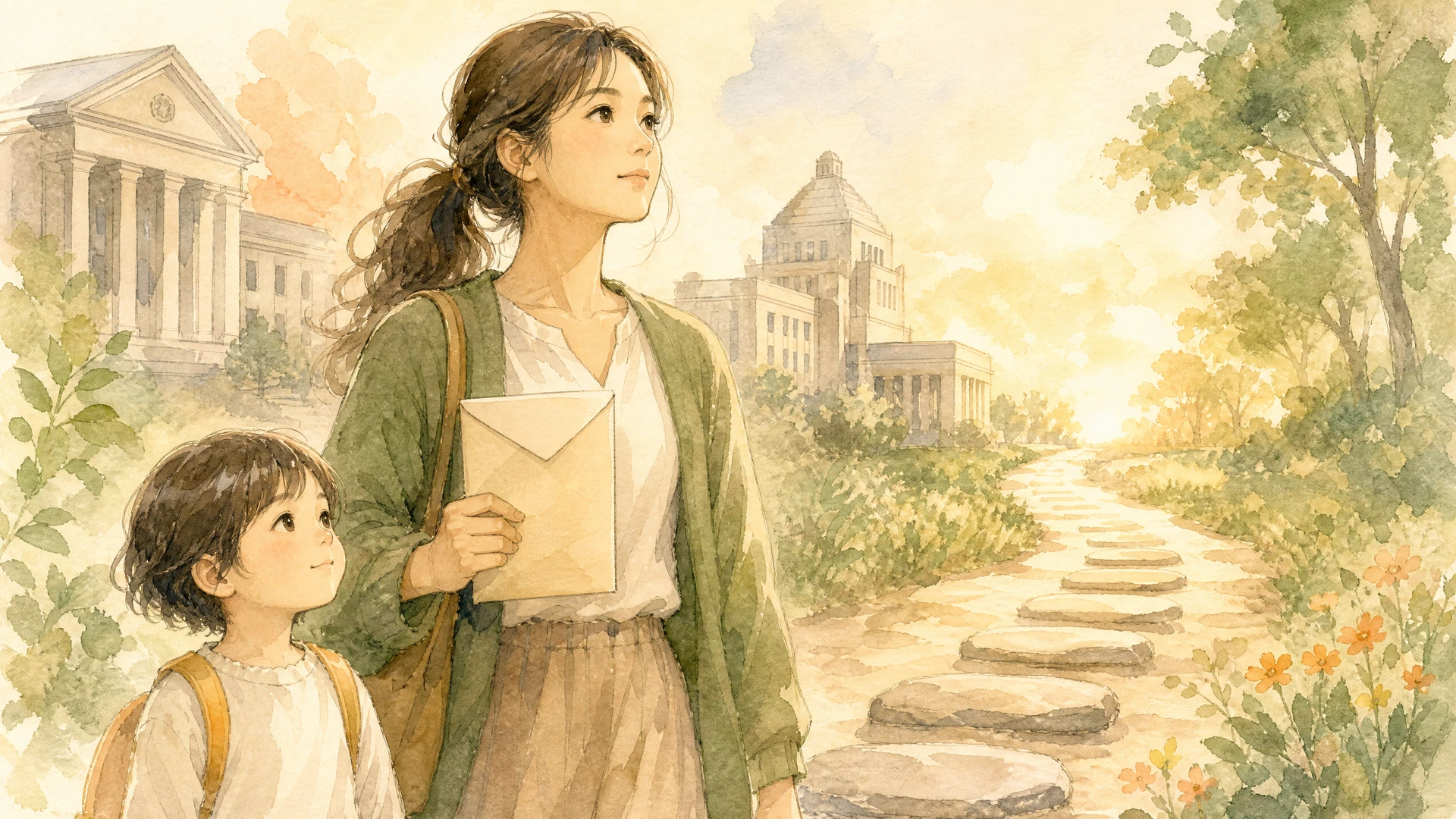 養育費が払われないときの対処法のイメージイラスト