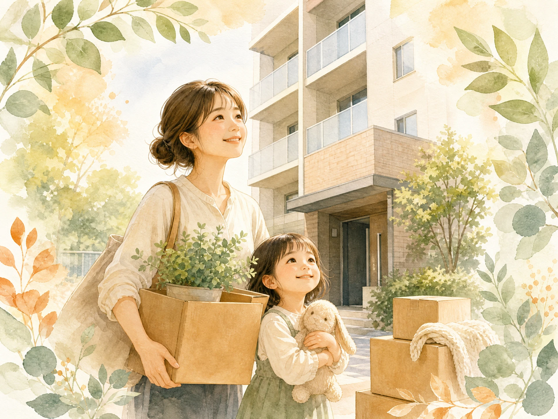 引っ越し費用を安くする方法のイメージイラスト