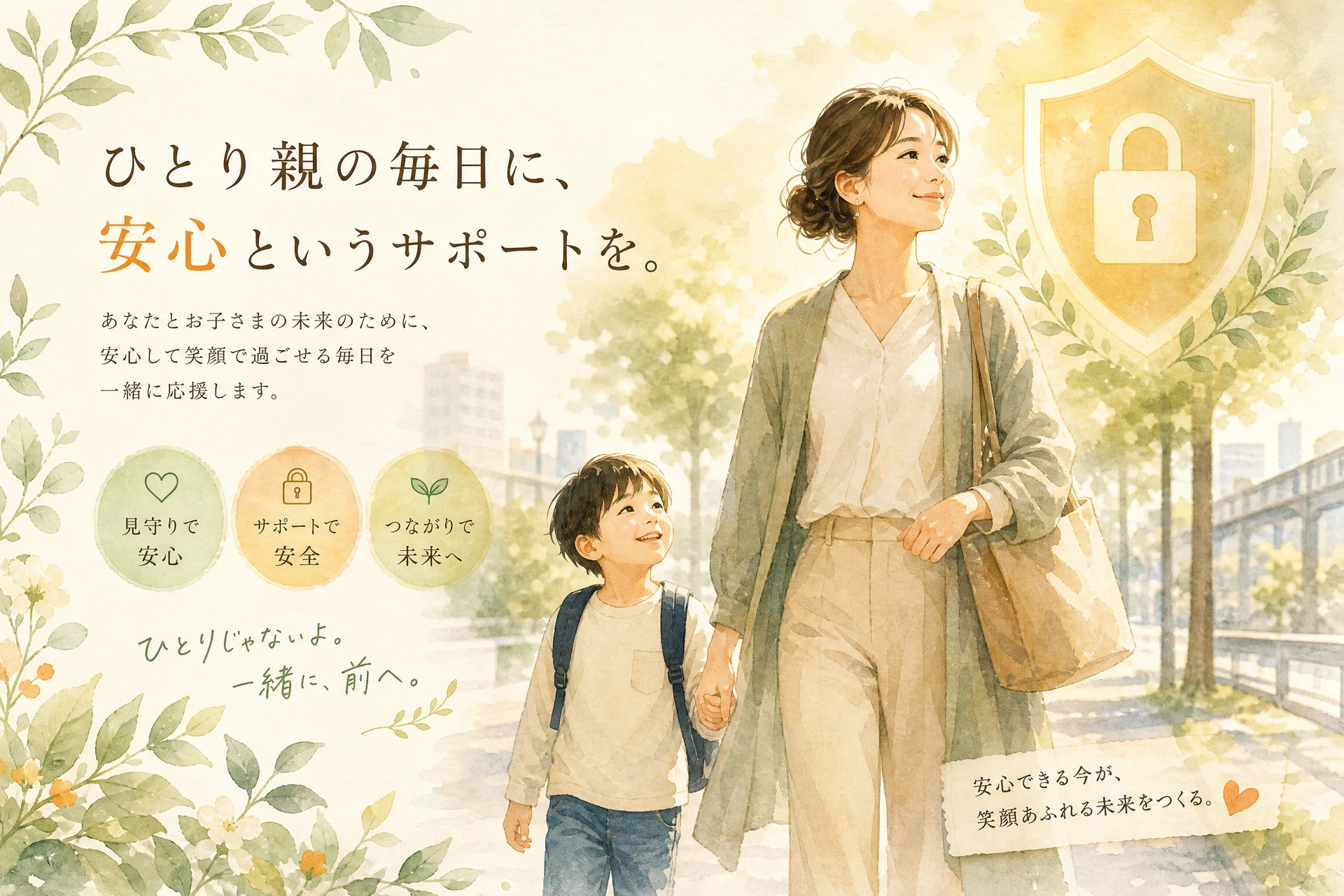 元配偶者からの嫌がらせ・ストーカー対策のイメージイラスト